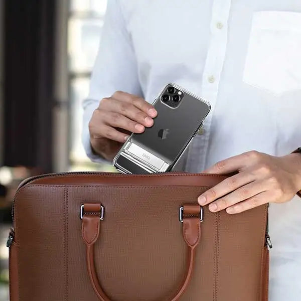 Uniq Cabrio case for iPhone 11 Pro - gray - Cell phone cases and covers<<<HurtelXML