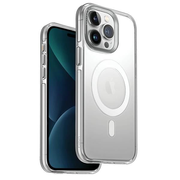 Uniq Calio Magclick Charging case for iPhone 15 Pro Max - transparent - Cell phone cases and covers<<<HurtelXML