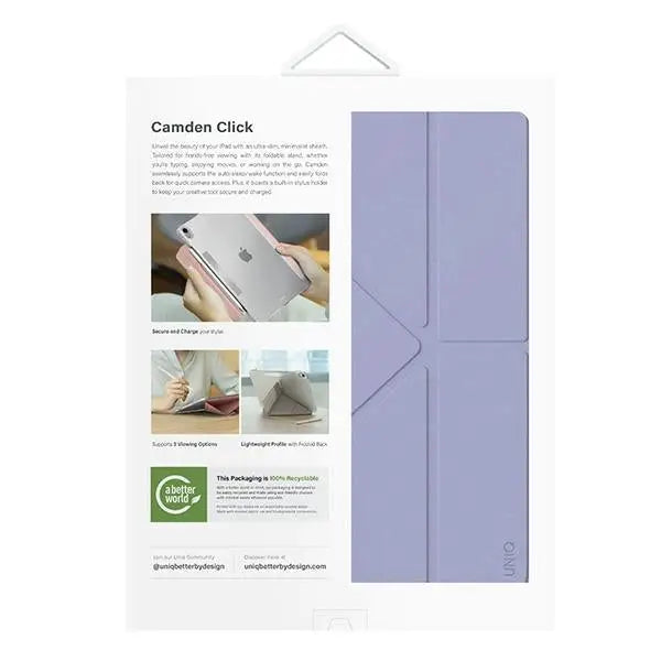 Uniq Camden Click Case for iPad Air 13’’ (2024) - Purple - Cell phone cases and covers<<<HurtelXML