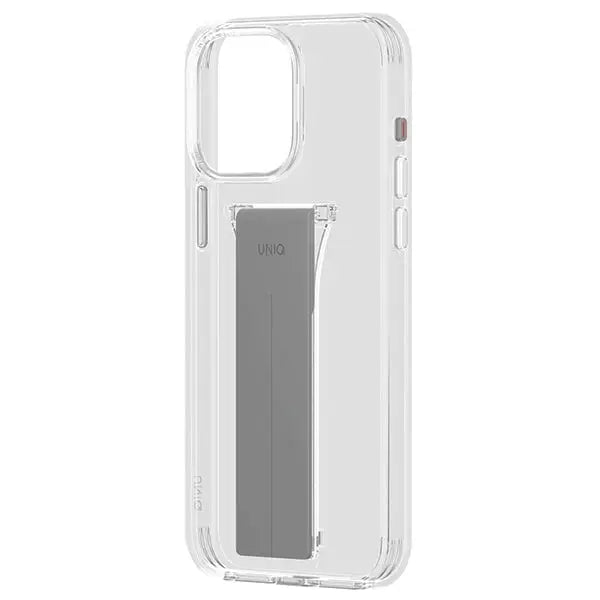 Uniq case Heldro Mount with Stand iPhone 15 Pro Max 6.7’’ transparent/lucent clear - Cell phone cases