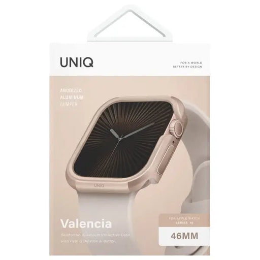 Uniq case Valencia Apple Watch Series 46mm gold/gold - Cell phone cases and covers<<<HurtelXML