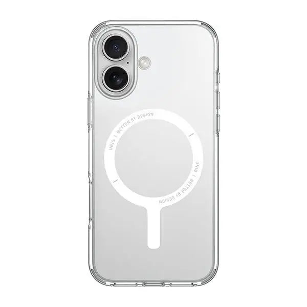 Uniq Clario iPhone 16 Plus 6.7’’ Magclick Charging case transparent/lucent clear - Cell phone cases
