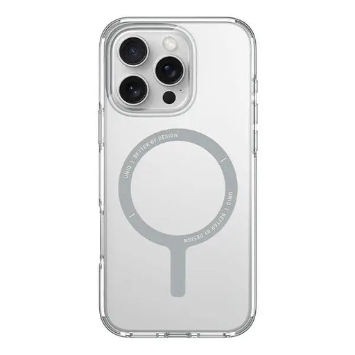 Uniq Clario iPhone 16 Pro 6.3’’ Magclick Charging case transparent/lucent clear - Cell phone cases