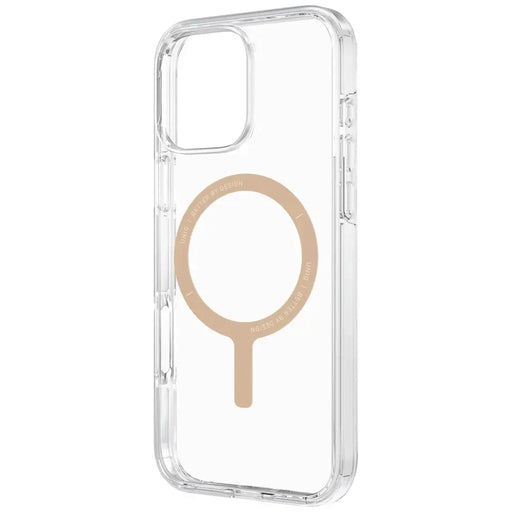 Uniq Clario Magclick Charging Case for iPhone 16 Pro Max - Transparent Gold - Cell phone cases and covers<<<HurtelXML