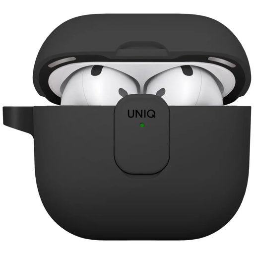 Uniq Clyde Lock Case for AirPods 4 - Black - Cell phone cases and covers<<<HurtelXML