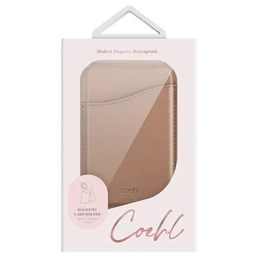 Uniq Coehl Esme Magnetic Wallet with Mirror and Stand Beige/Dusty Nude - Others<<<HurtelXML