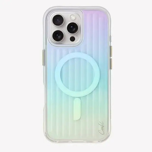 Uniq Coehl Linear Magnetic Charging Case for iPhone 16 Pro Max - Iridescent - Cell phone cases and covers<<<HurtelXML