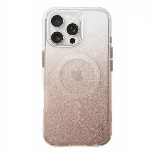 Uniq Coehl Lumino Magnetic Charging Case for iPhone 16 Pro Max - Gold - Cell phone cases and covers<<<HurtelXML