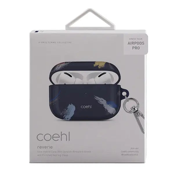 Uniq Coehl Reverie AirPods Pro Case Blue/Prussian Blue - Cell phone cases and covers<<<HurtelXML