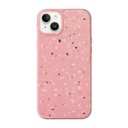Uniq Coehl Terrazzo case for iPhone 14 - pink - Cell phone cases and covers<<<HurtelXML