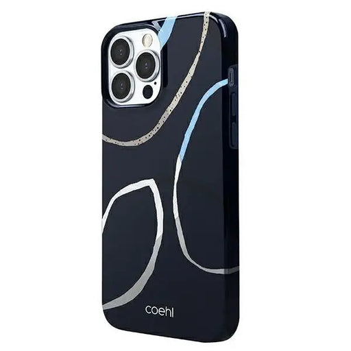 Uniq Coehl Valley case for iPhone 13 Pro Max - navy blue - Cell phone cases and covers<<<HurtelXML