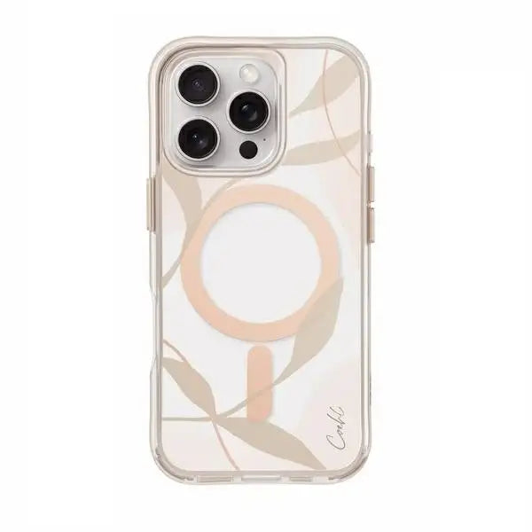 Uniq Coehl Verdure Magnetic Charging Case for iPhone 16 Pro - Transparent - Cell phone cases and covers<<<HurtelXML
