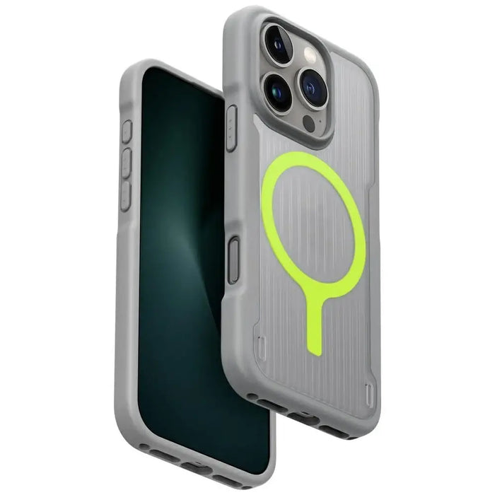 Uniq Combat Active Magclick Charging Case for iPhone 16 Pro - Gray - Cell phone cases and covers<<<HurtelXML