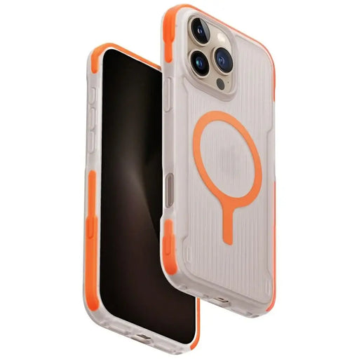 Uniq Combat Active Magclick Charging Case for iPhone 16 Pro Max - Orange - Cell phone cases and covers<<<HurtelXML