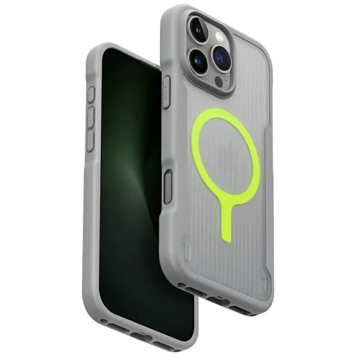 Uniq Combat Active Magclick Charging Case for iPhone 16 Pro Max - Gray - Cell phone cases and covers<<<HurtelXML