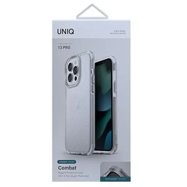 Uniq Combat case for iPhone 13 Pro / iPhone 13 - transparent - Cell phone cases and covers<<<HurtelXML