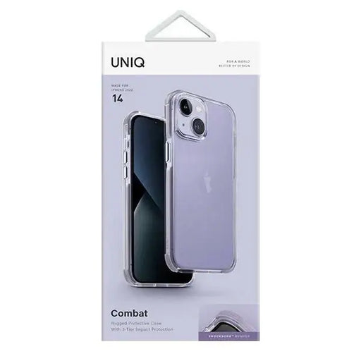 Uniq Combat case for iPhone 14 - lilac - Cell phone cases and covers<<<HurtelXML