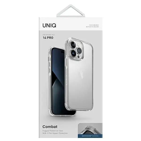 Uniq Combat case for iPhone 14 Pro - transparent - Cell phone cases and covers<<<HurtelXML