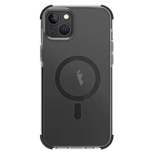 Uniq Combat case iPhone 14 Plus / 15 Plus 6.7’’ Magclick Charging black/concrete charcoal - Cell phone cases