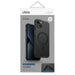 Uniq Combat case iPhone 14 Plus / 15 Plus 6.7’’ Magclick Charging black/concrete charcoal - Cell phone cases