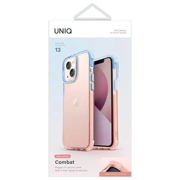 Uniq Combat Duo case iPhone 13 6.1’’ blue-pink/blue-pink - Cell phone cases and covers<<<HurtelXML
