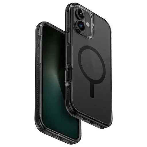 Uniq Combat iPhone 16 6.1’’ case Magclick Charging black/carbon black - Cell phone cases and covers<<<HurtelXML