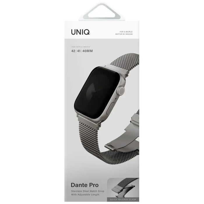 Uniq Dante Pro Apple Watch Strap 40/41/42mm Stainless Steel - Titanium - Other cell phone equipment<<<HurtelXML