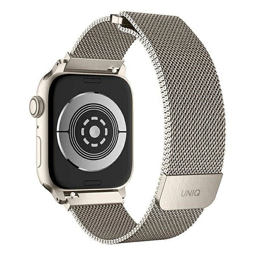 Uniq Dante Stainless Steel strap for Apple Watch 1/2/3/4/5/6/7/8/SE/SE2 38/40/41mm - beige - Other cell phone