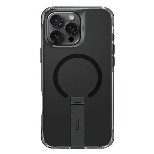 Uniq Eleva with Vertica Stand Case for iPhone 16 Pro Max - Black - Cell phone cases and covers<<<HurtelXML