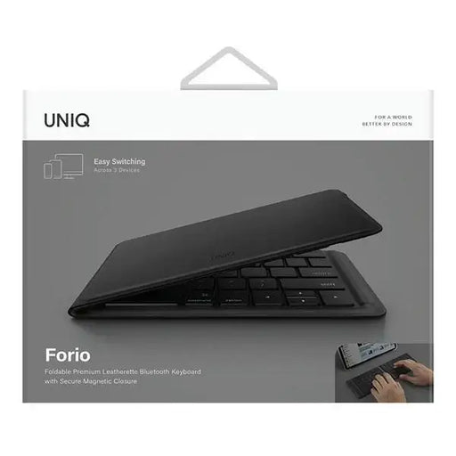 Uniq Forio Foldable Bluetooth Keyboard Black/Midnight Black - Other office accessories<<<HurtelXML