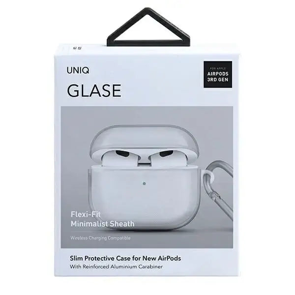 Uniq Glase case for AirPods 3 - transparent - Cell phone cases and covers<<<HurtelXML