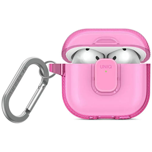 Uniq Glase Pro Case for AirPods 4 - Pink - Cell phone cases and covers<<<HurtelXML