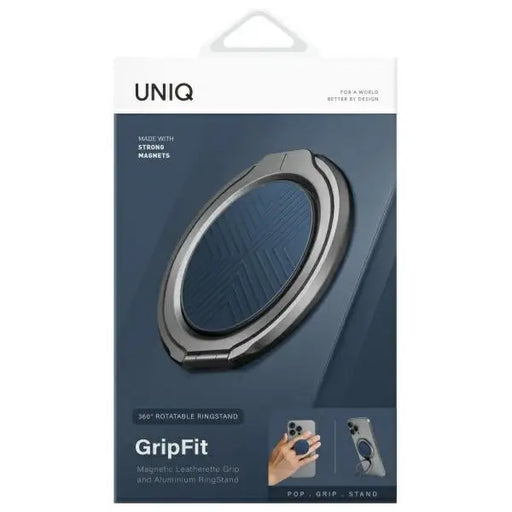 Uniq Gripfit 360 Magnetic Mount&Kickstand Magnetic Holder blue/sapphire blue - Cell phone holders<<<HurtelXML