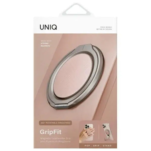 Uniq Gripfit 360 Magnetic Mount&Kickstand Magnetic Holder pink/blush pink - Cell phone holders<<<HurtelXML
