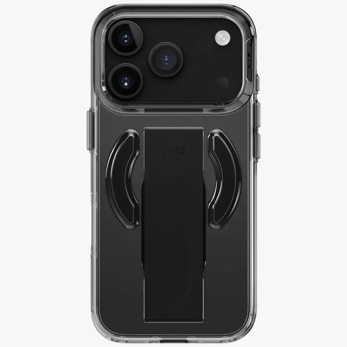 Uniq Heldro Air Case for iPhone 17 Pro Magclick Charging - Black - Cell phone cases and covers<<<HurtelXML