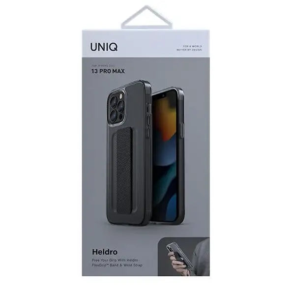 Uniq Heldro case for iPhone 13 Pro Max - gray - Cell phone cases and covers<<<HurtelXML