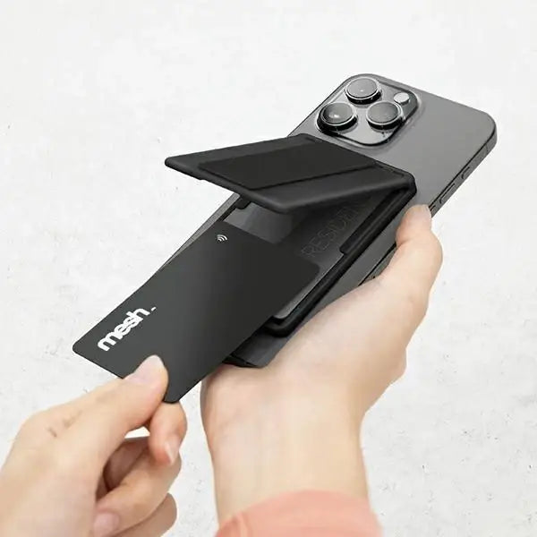 Uniq Heldro ID magnetic wallet with support and wristband - gray - Others<<<HurtelXML