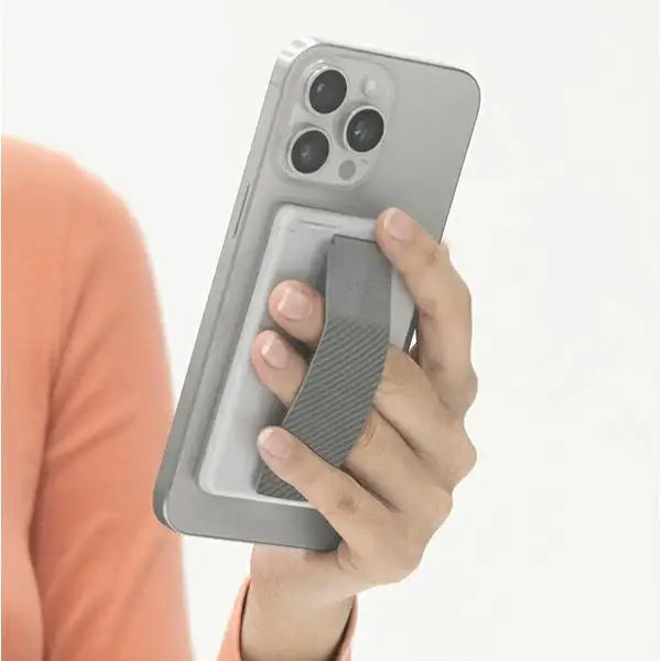 Uniq Heldro ID magnetic wallet with support and wristband - gray - Others<<<HurtelXML