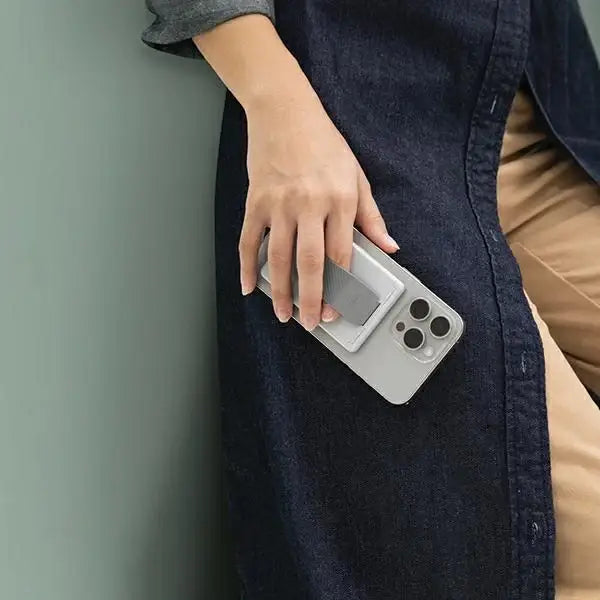 Uniq Heldro ID magnetic wallet with support and wristband - pink - Others<<<HurtelXML