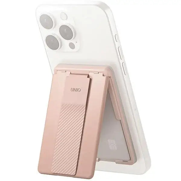 Uniq Heldro ID magnetic wallet with support and wristband - pink - Others<<<HurtelXML