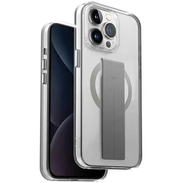 Uniq Heldro Mag Magclick Charging case for iPhone 15 Pro - transparent - Cell phone cases and covers<<<HurtelXML