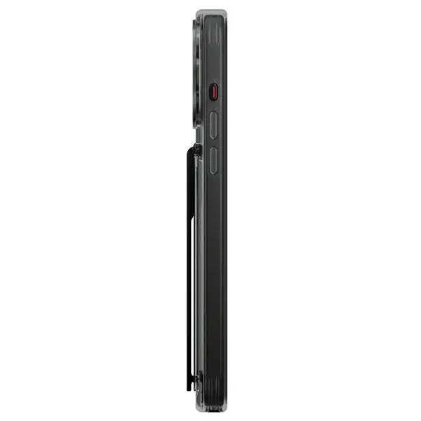 Uniq Heldro Mount case with Stand iPhone 15 Pro 6.1’’ smoke/vapor smoke - Cell phone cases and covers<<<HurtelXML