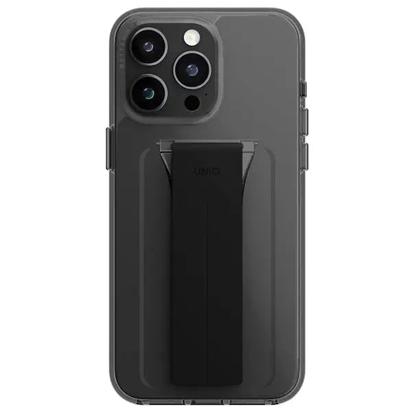 Uniq Heldro Mount case with Stand iPhone 15 Pro 6.1’’ smoke/vapor smoke - Cell phone cases and covers<<<HurtelXML