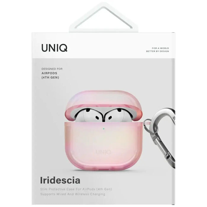 Uniq Iridescia AirPods 4 Hang Case - Holo Pink - Cell phone cases and covers<<<HurtelXML