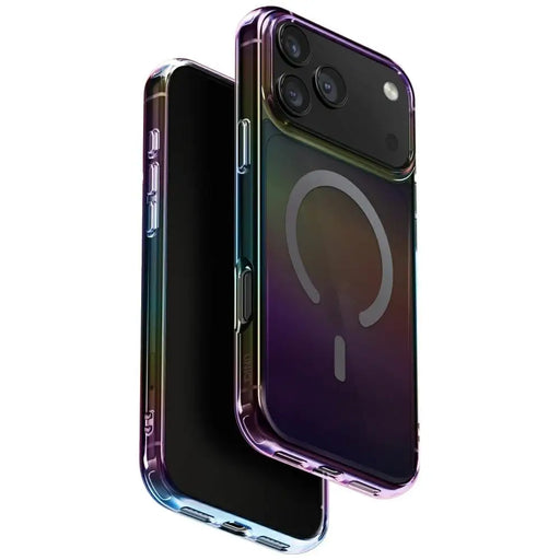 Uniq Iridescia Case for iPhone 17 Pro Max Magclick Charging - Multicolor - Cell phone cases and covers<<<HurtelXML