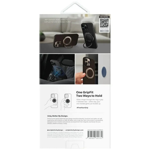 Uniq Keva Air Magclick Charging GripFit Case for iPhone 16 Pro - Brown - Cell phone cases and covers<<<HurtelXML