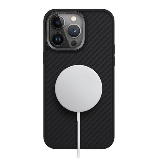 Uniq Keva Magclick Charging case for iPhone 15 Pro - black - Cell phone cases and covers<<<HurtelXML