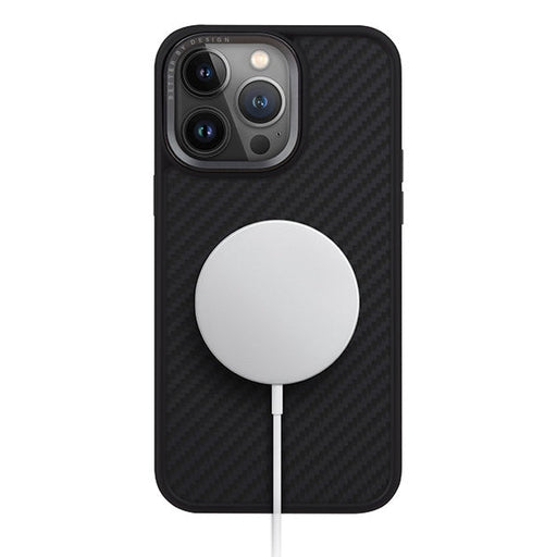 Uniq Keva Magclick Charging case for iPhone 15 Pro Max - black - Cell phone cases and covers<<<HurtelXML