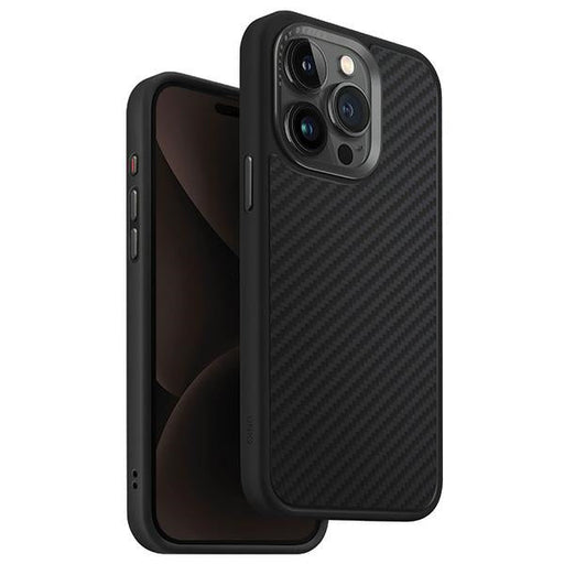 Uniq Keva Magclick Charging case for iPhone 15 Pro Max - black - Cell phone cases and covers<<<HurtelXML