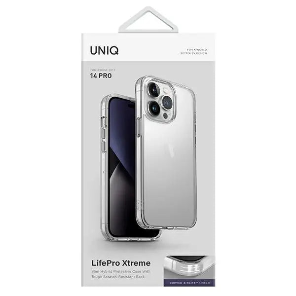 Uniq LifePro Xtreme case for iPhone 14 Pro - transparent - Cell phone cases and covers<<<HurtelXML